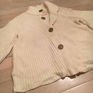 Michael Kors 3/4 Sleeve Poncho Cardigan Sweater XS